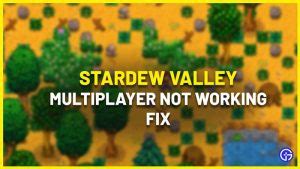 Stardew Valley Multiplayer Not Working Fix (2024) .
